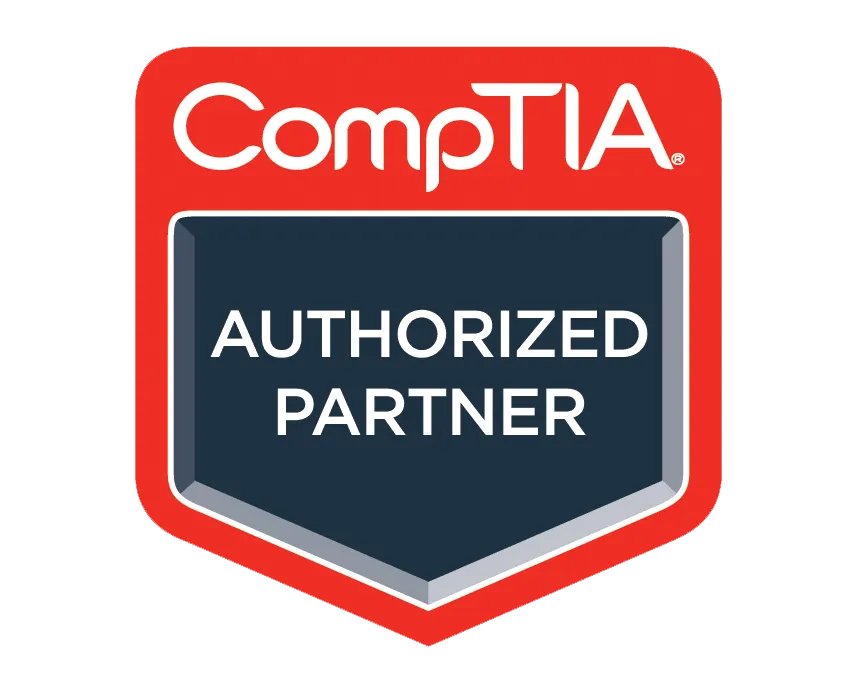CompTIA Authorised Partner badge