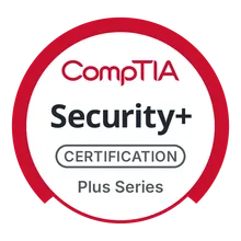 CompTIA Security+ certification badge