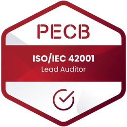 PECB ISO/IEC 42001 Lead Auditor badge