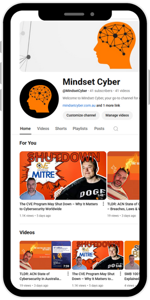 Mindset Cyber YouTube preview